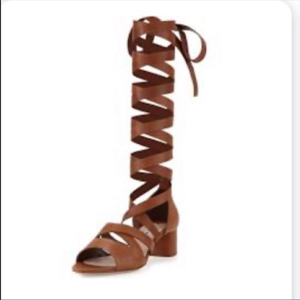 Authentic MiuMiu Wrap Gladiator Sandal